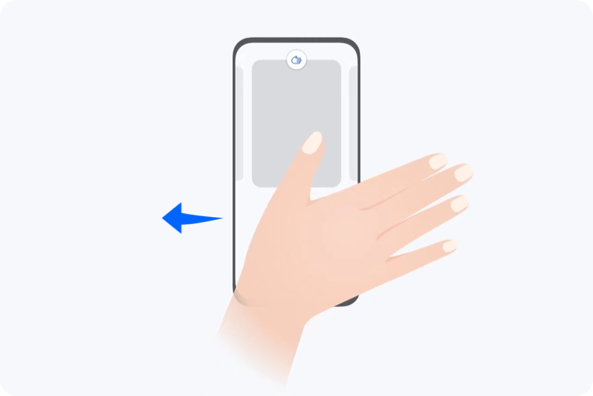 Deslizar hacia la izquierda