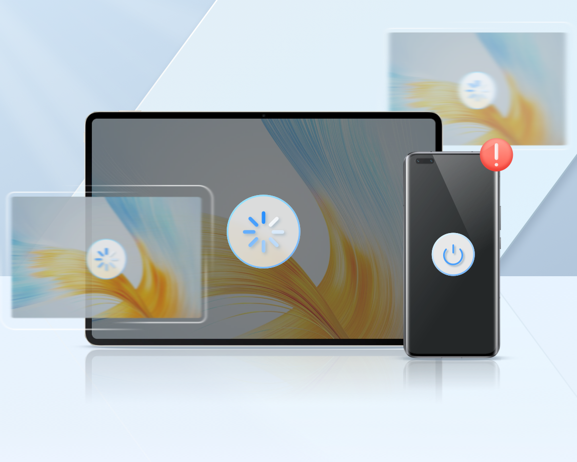 荣耀手机/平板开机黑屏怎么办