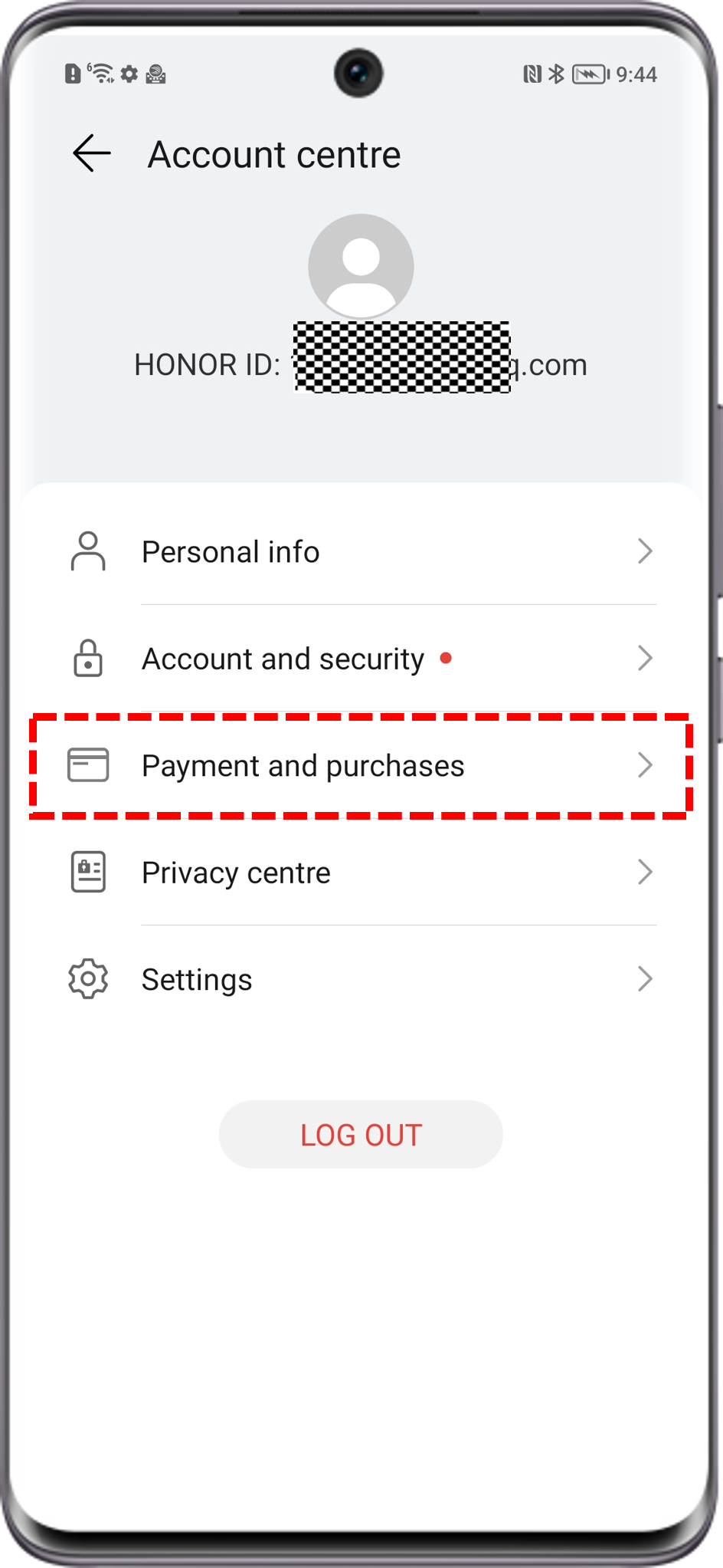 How do I set and modify my payment password?