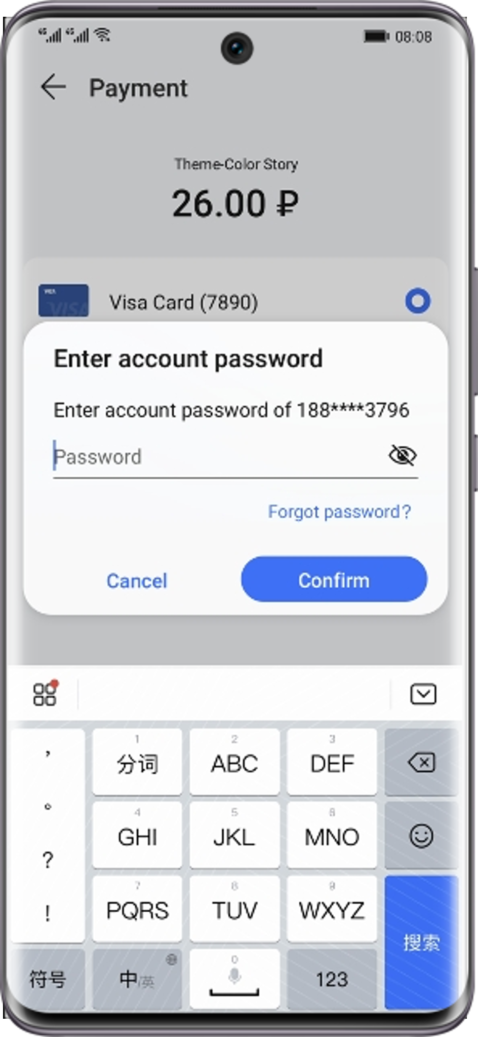 How do I set and modify my payment password?
